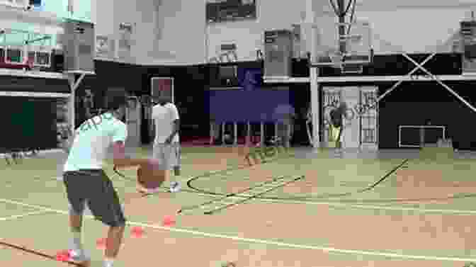 A Basketball Player Performing A Footwork Drill To Enhance Pick And Roll Effectiveness 37 Winning Workouts: For The Pick 3 Player