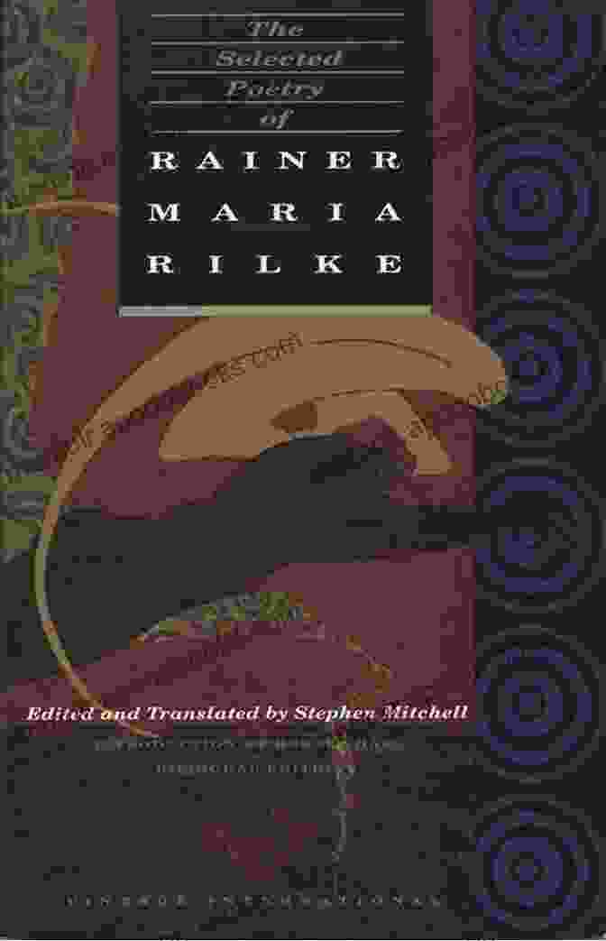 A Beautiful Vintage Book Cover Of Rainer Maria Rilke's Selected Poems Rainer Maria Rilke: Selected Poems