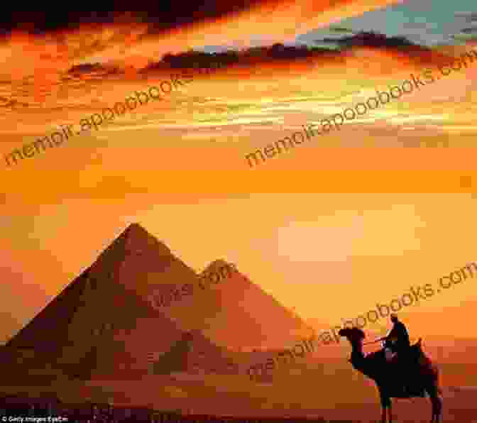 A Breathtaking Image Of An Egyptian Sunset, With Its Vibrant Hues Of Gold And Orange. The Sisters Georg Ebers