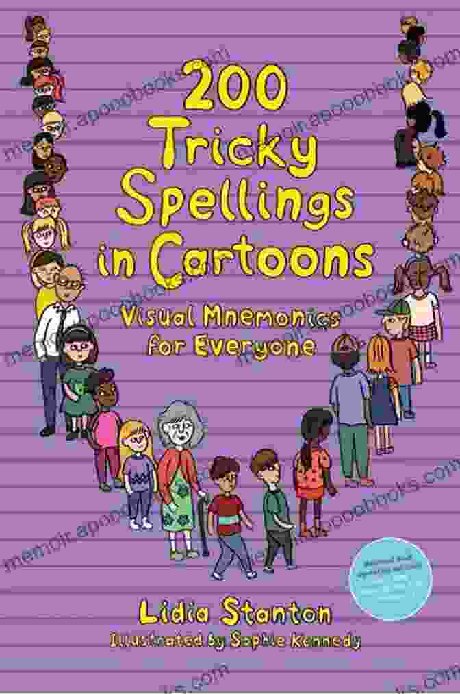 A Child Reading A Book About Tricky Spellings With A Cartoon Character On The Cover Tricky Spellings In Cartoons For Children: US Edition