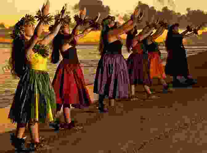 A Group Of Hula Dancers Performing On A Secluded Beach, With Crystal Clear Waters And Swaying Palm Trees In The Background. Aloha America: Hula Circuits Through The U S Empire