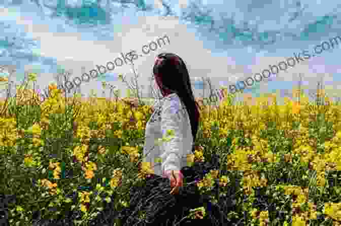 A Person Standing In A Field Of Flowers, Representing The Journey Of Self Discovery. Tell Me Where It Hurts: Poems