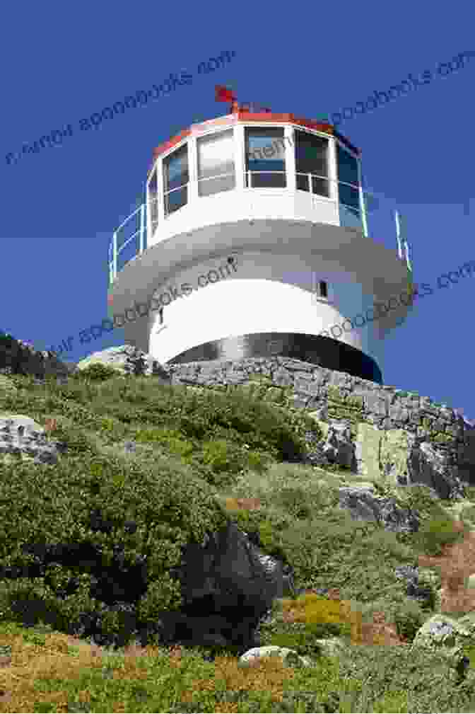 A Photo Of Two Lighthouses On The Coast Of The Cape Of Good Hope, With A Ship Passing By. Rounding The Cape Of Good Hope: A Seventh Grade Play