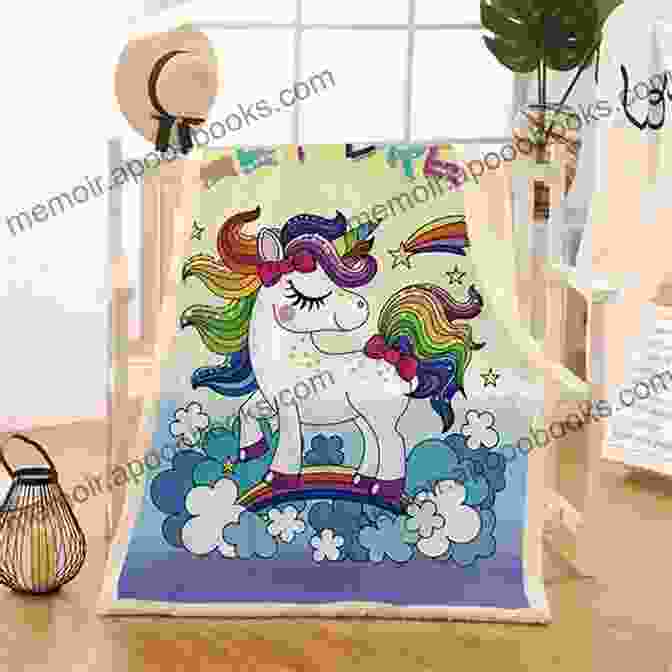 A Playful Bunny Pillow And A Cozy Blanket Featuring A Majestic Unicorn Hello Macrame: Totally Cute Designs For Home Decor And More (Design Originals 5442)