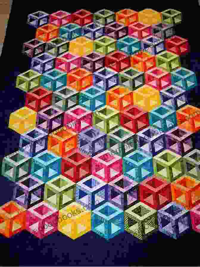 A Vibrant Patchwork Quilt Featuring Intricate Geometric Patterns New Patchwork Quilting Basics: A Handbook For Beginners 12 Projects To Get You Started