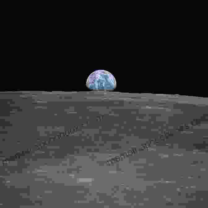 A View Of Earth From The Moon's Surface Spacecraft John McCullough