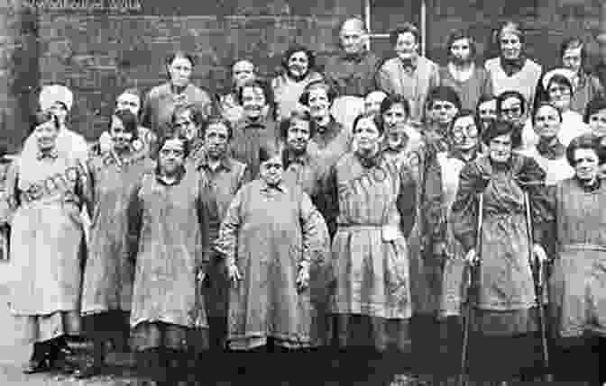 A Young Woman In A Workhouse Uniform Stands In Front Of A Group Of Soldiers A Workhouse Christmas: A Perfect Heartwarming Christmas Saga (Workhouse To War)