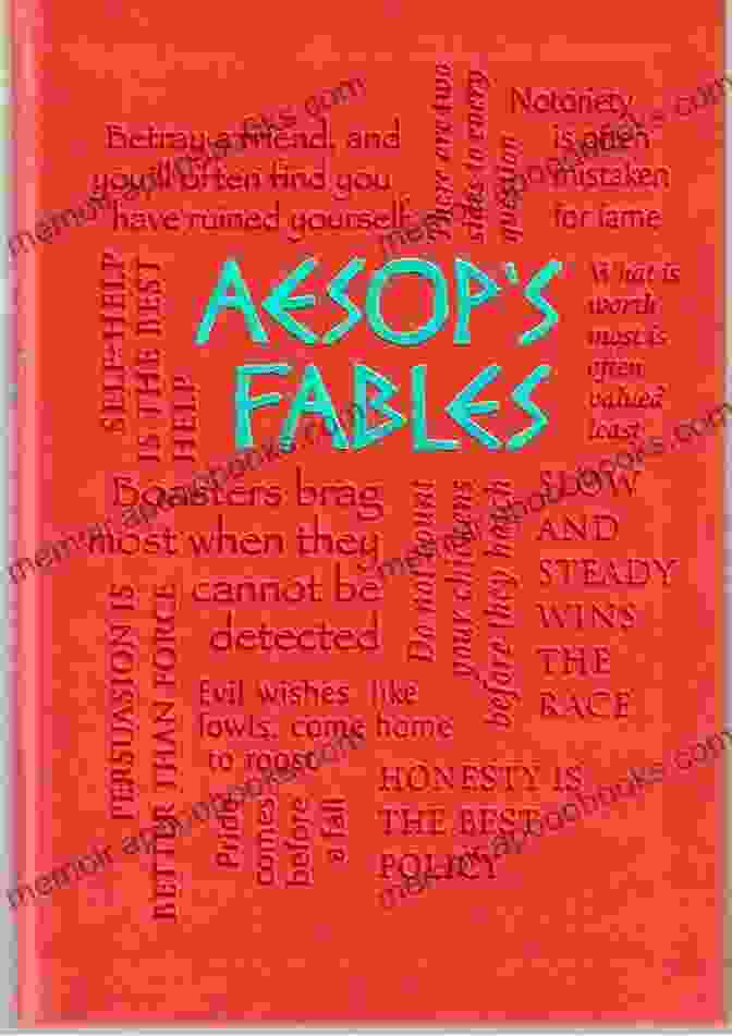 Aesop Fables Word Cloud Classics Book Cover Aesop S Fables (Word Cloud Classics)