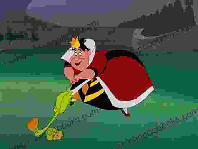 Alice Playing Croquet With The Queen Of Hearts Alice S Adventures In Wonderland Illustrated