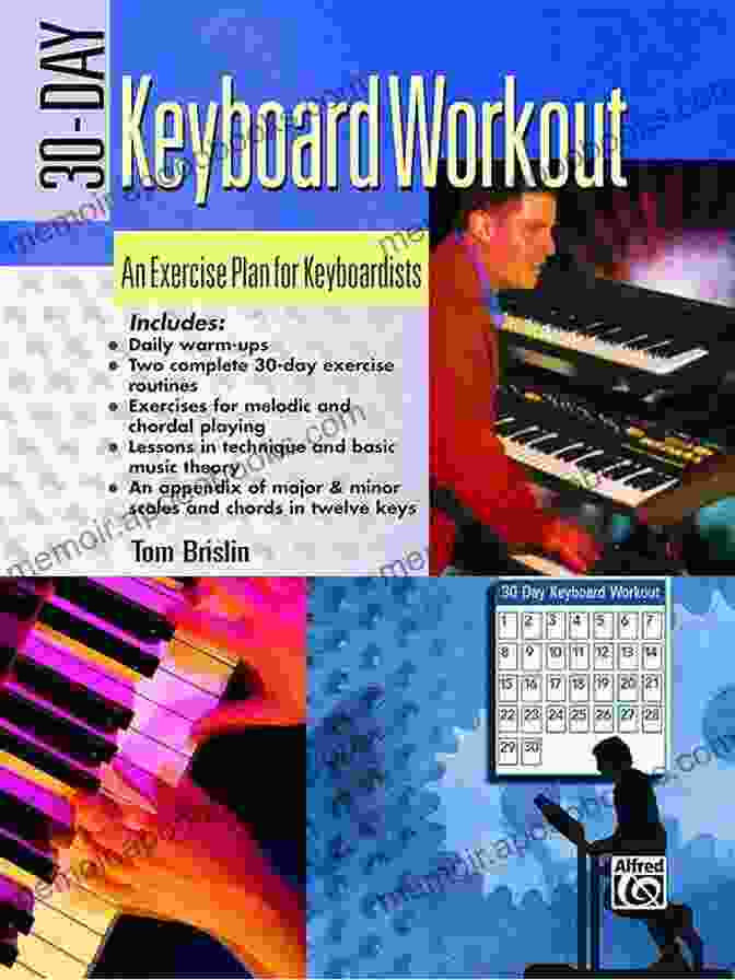 An Exercise Plan For Piano Keyboardists Book Cover 30 Day Keyboard Workout: An Exercise Plan For Piano Keyboardists (Keyboard/Piano)