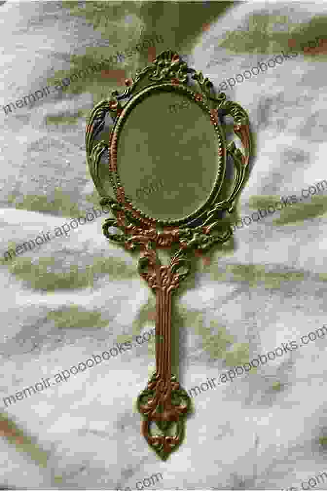 An Old Fashioned Hand Mirror With Ornate Carvings, Representing The Mystical Mirror Of Sister States Sister Sarah S : Original Mirror Sister States