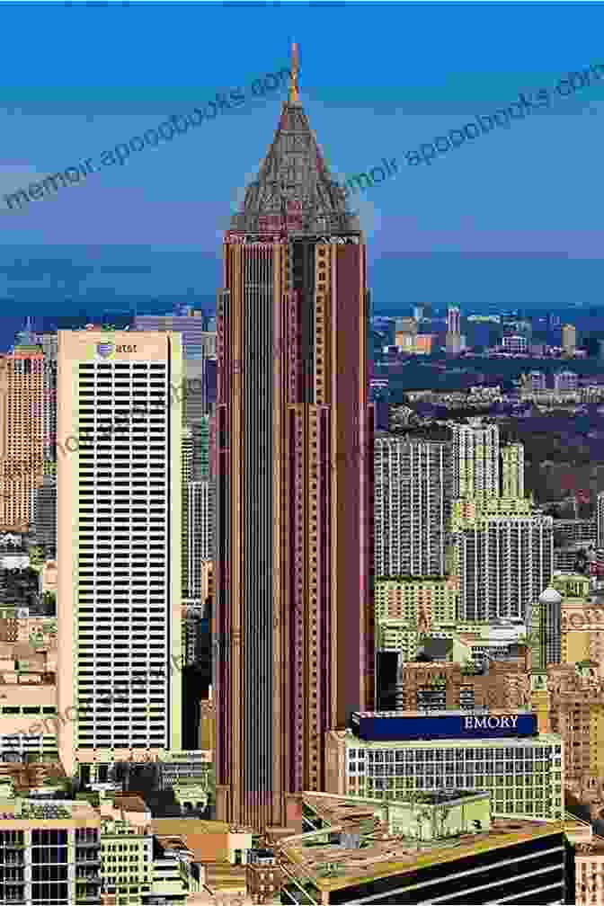 Atlanta Skyline At Night, With The Bank Of America Plaza Building In The Foreground And The Westin Peachtree Plaza Hotel In The Background Rap Capital: An Atlanta Story