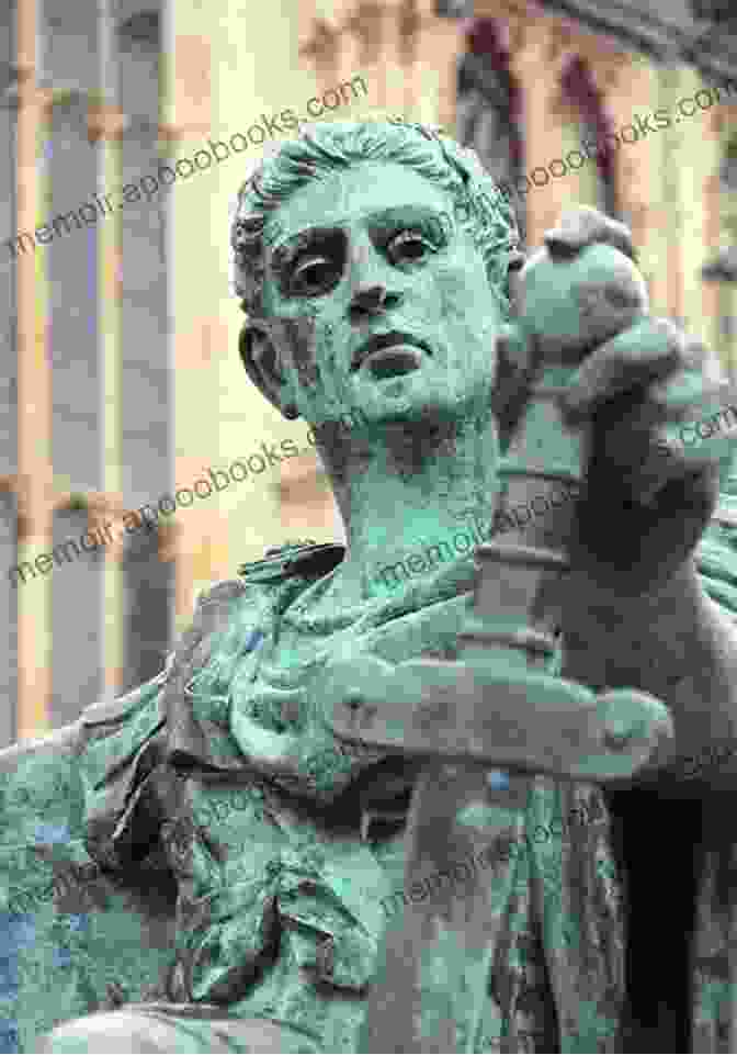 Emperor Constantine The Great In Regal Attire, Holding A Scepter And Orb, Symbolizing His Authority And Power. The Conqueror (Constantine S Empire #1) (Constantine S Empire)