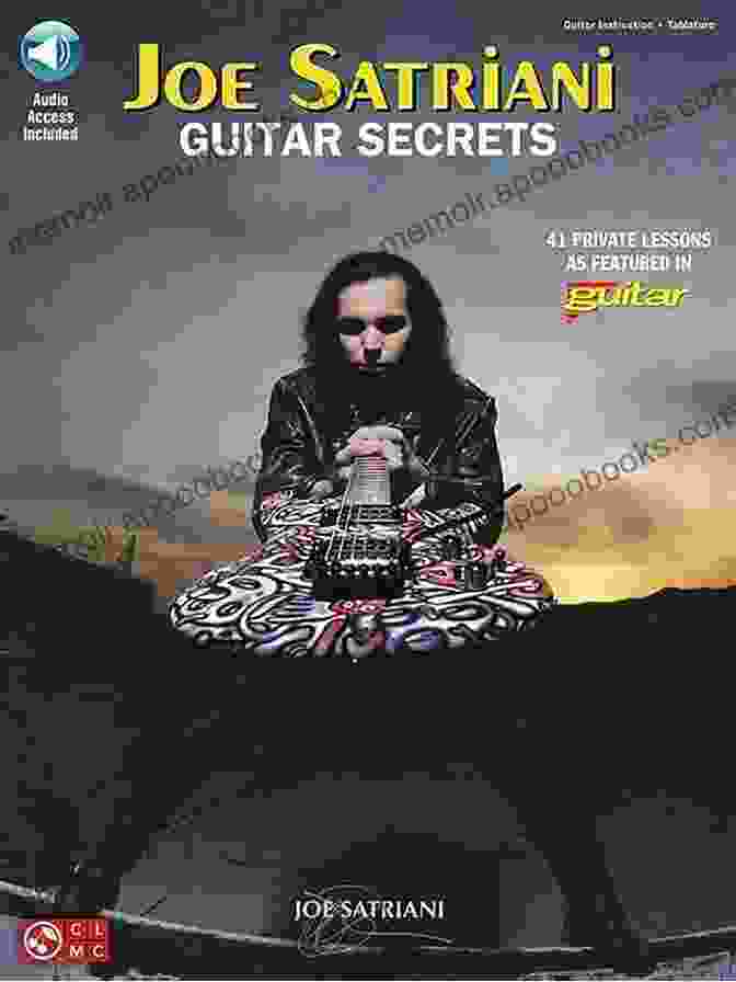 Joe Satriani Guitar Secrets Book Cover Joe Satriani Guitar Secrets