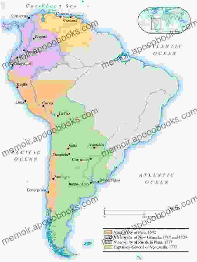 Political Map Of Colonial Latin America The Routledge Hispanic Studies Companion To Colonial Latin America And The Caribbean (1492 1898) (Routledge Companions To Hispanic And Latin American Studies)