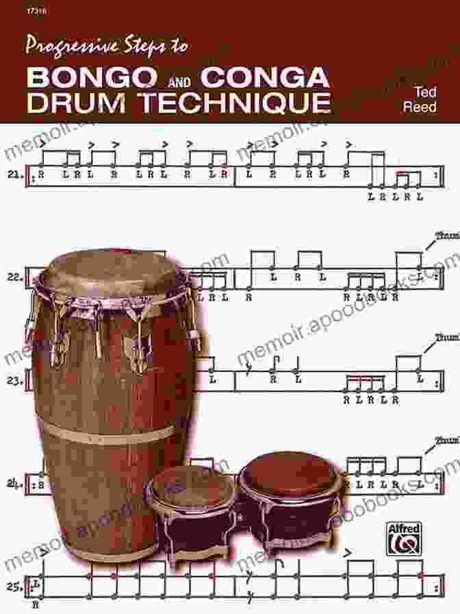 Progressive Steps To Bongo And Conga Drum Technique Book Cover Progressive Steps To Bongo And Conga Drum Technique