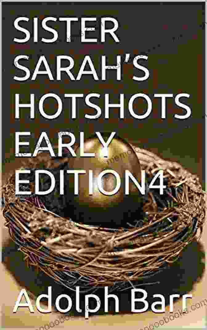 Sister Sarah Hotshots Early Edition3 Book Cover, Featuring A Woman In A Black Leather Outfit Holding A Gun SISTER SARAH S HOTSHOTS EARLY EDITION3