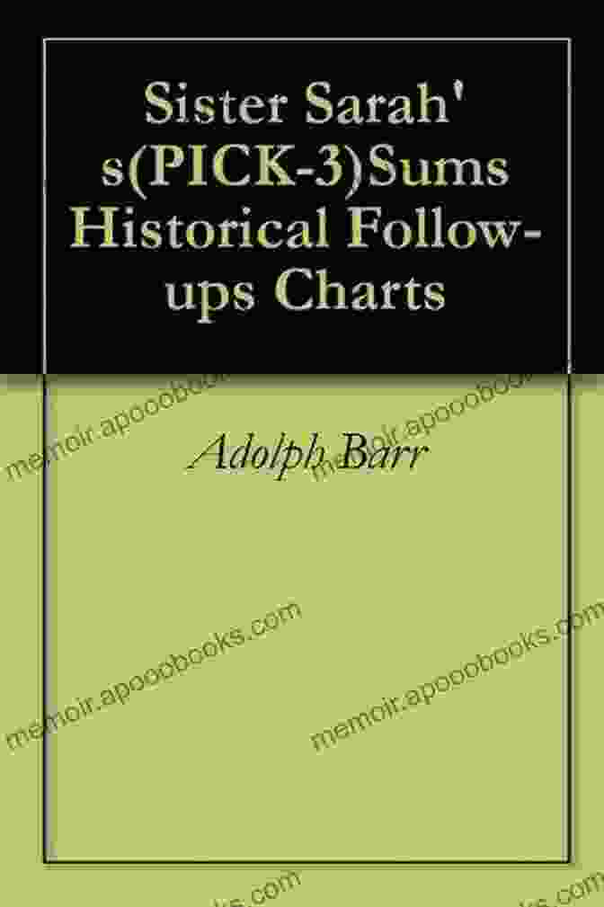 Sister Sarah Pick Hot Sums To Win Now Book Cover Sister Sarah S Pick 3 Hot Sums To Win Now