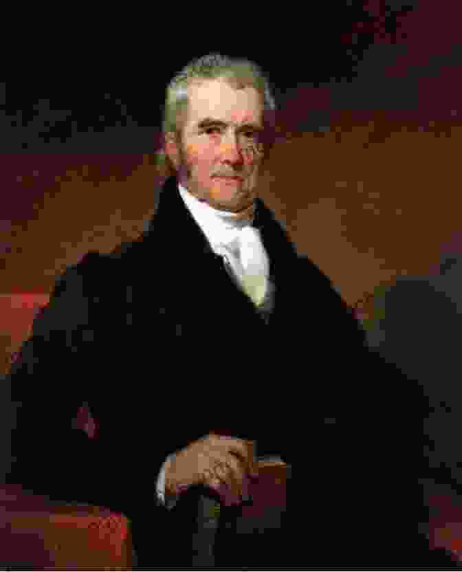 Supreme Court Justice John Marshall Pondering The Concept Of Implied Powers Shattered Idols: John Marshall S Doctrine Of Implied Powers