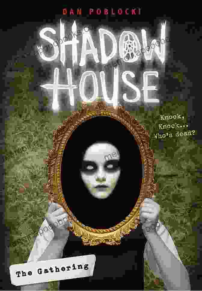 The House Of Shadows Book Cover Featuring A Medieval Detective Standing In A Dark And Mysterious House The House Of Shadows (The Brother Athelstan Mysteries 10)