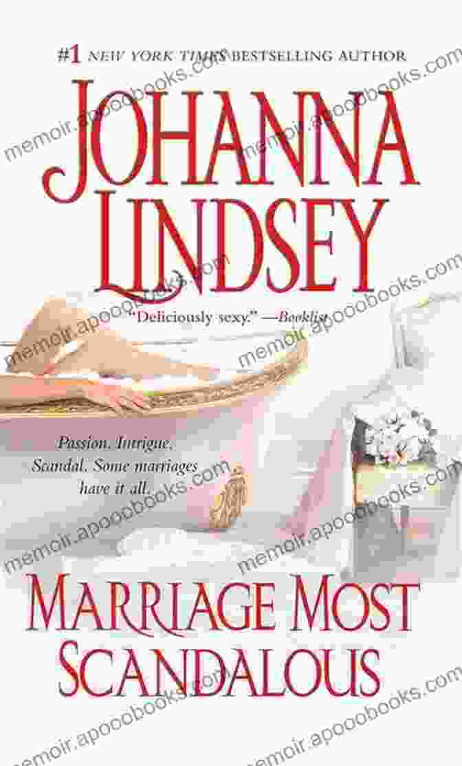 The Married...And Scandalous Book Cover Featuring A Couple In A Passionate Embrace The Married And Scandalous (The Married And Scandalous Part One 1)