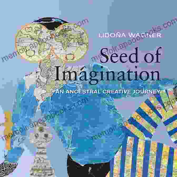 The Seed Of Imagination: Risho Kaia Book Cover Featuring A Vibrant Seedling Sprouting From An Open Book The Seed Of Imagination (Risho Kaia 1)