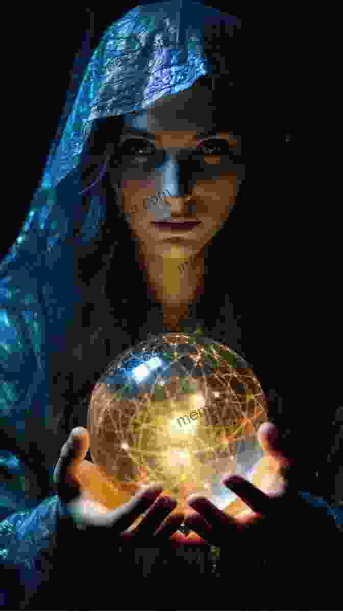 Vivienne, The Seer, Gazing Into A Crystal Ball, Her Eyes Glowing With Otherworldly Knowledge. The King S Favorite (Daughters Of Avalon 1)