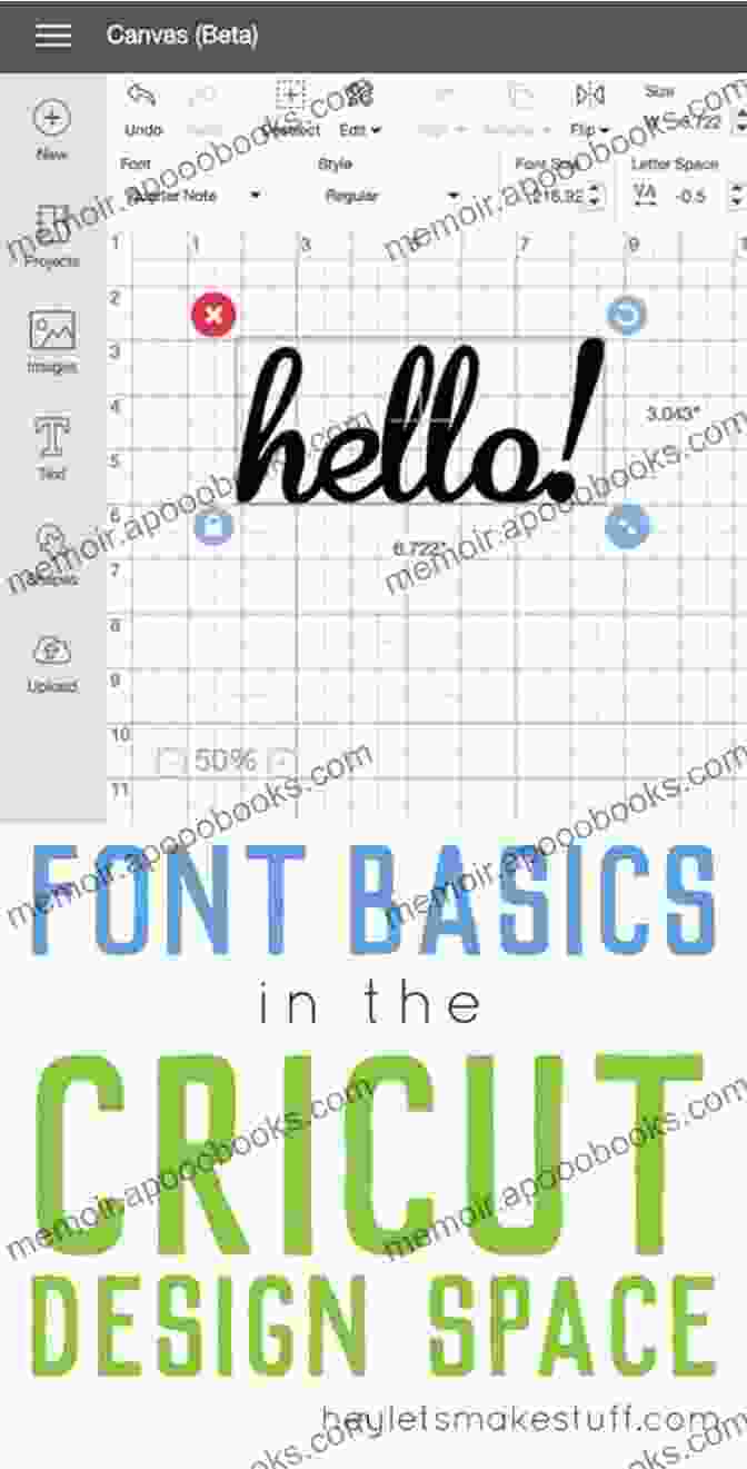 Working With Images And Fonts Cricut: 2 IN 1 Cricut For Beginners + Cricut Design Space A Complete Practical Guide To Master Your Cricut Machine