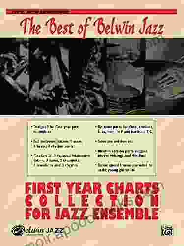 Best Of Belwin Jazz: First Year Charts Collection For Jazz Ensemble 1st E Flat Alto Saxophone