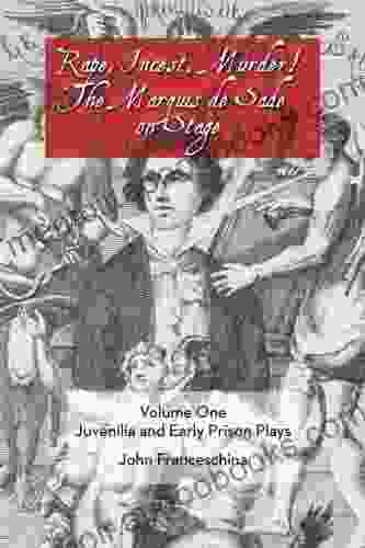 Rape Incest Murder The Marquis de Sade on Stage Volume One: Juvenilia and Early Prison Plays