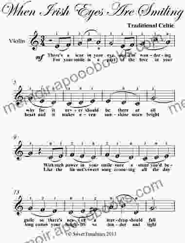 When Irish Eyes Are Smiling Easy Violin Sheet Music